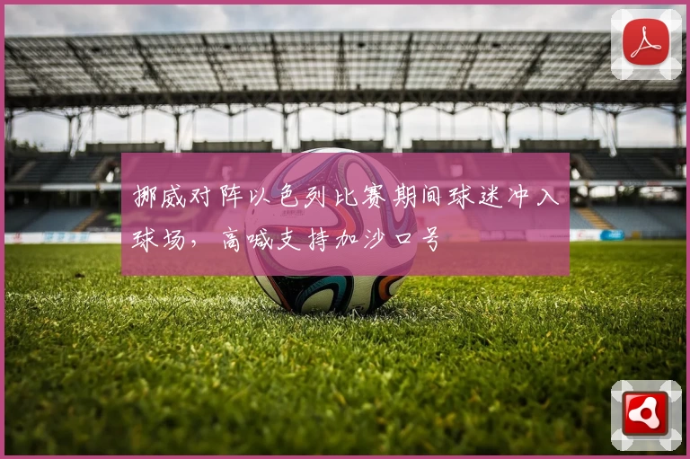 挪威对阵以色列比赛期间球迷冲入球场，高喊支持加沙口号