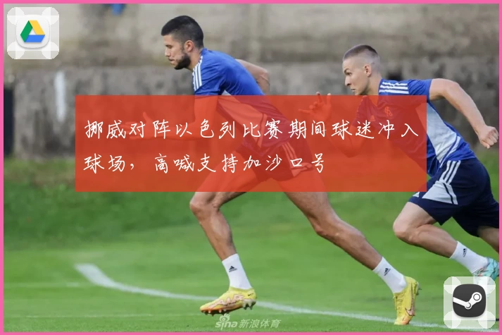 挪威对阵以色列比赛期间球迷冲入球场，高喊支持加沙口号